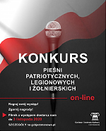 KONKURS PIEŚNI PATRIOTYCZNYCH, LEGIONOWYCH I ŻOŁNIERSKICH